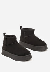 Bamsestøvler med plateau